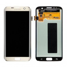 Samsung Galaxy S7 Edge - Original LCD Display and Touch Screen Digitizer Assembly Replacement Repair Parts - Gold